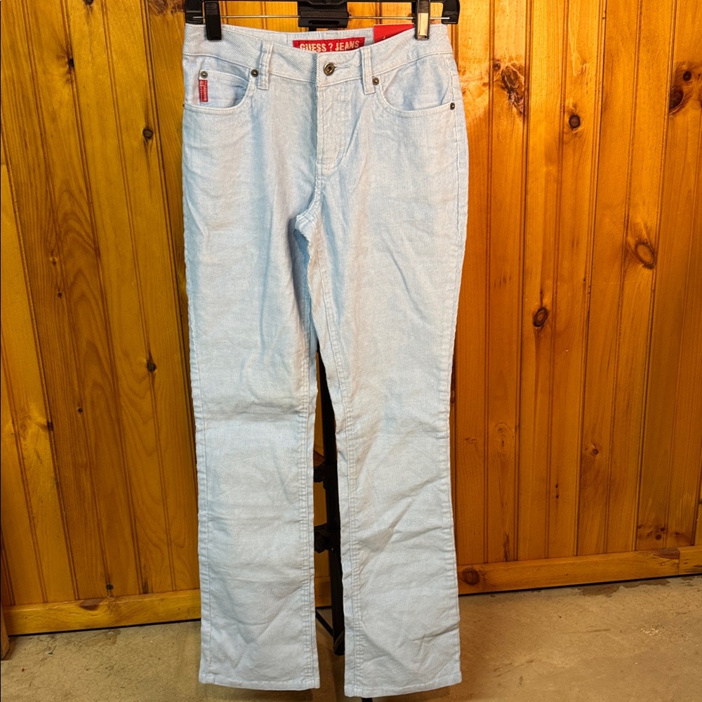 Guess Dusty Blue Frost Corduroy Jeans